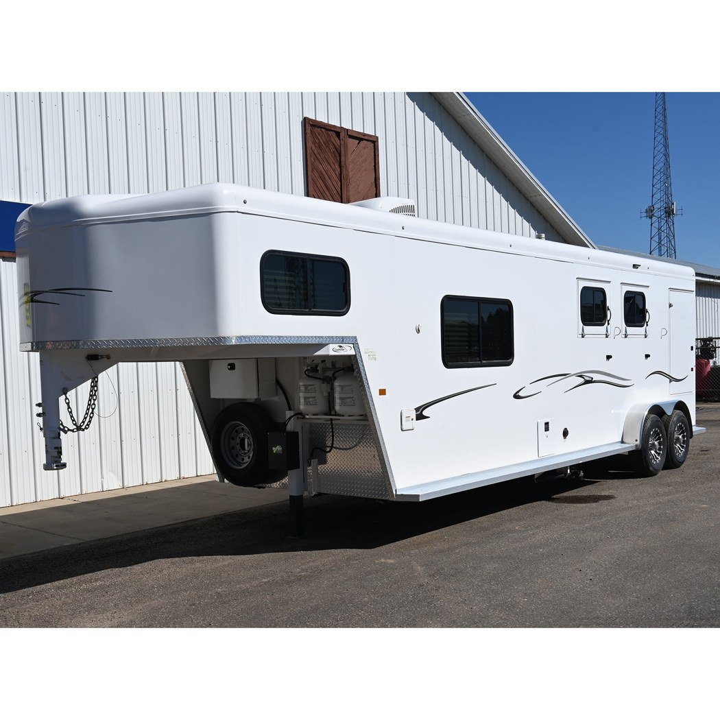 2022 Trails West Sierra 2 Horse 10'x10' Living Quarter